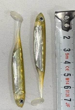 RYUJİ REAL FİSH 8 CM FLASH  SİLİKON YEM - Resim 3