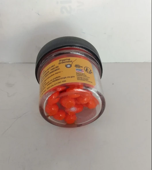 BERKLEY POWERBAİT SARIMSAKLI YUMURTA TURUNCU ALABALIK YEMİ54991 - Resim 2