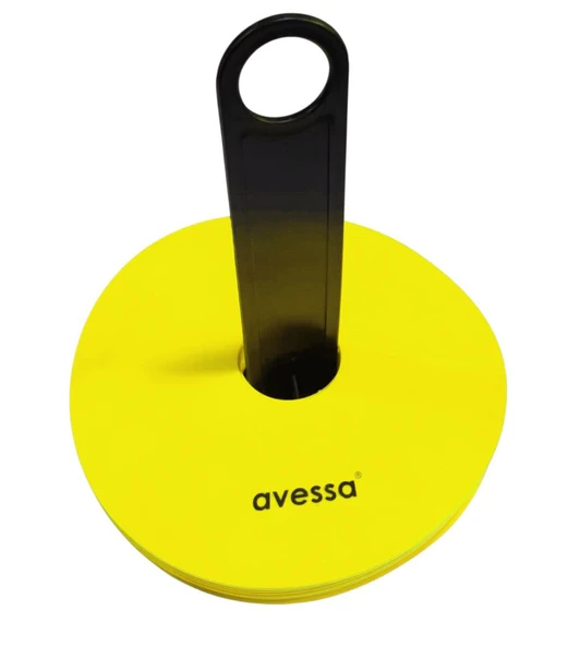 Avessa Cnk-88 Kauçuk Antrenman Seti 10lu Sarı - Resim 3
