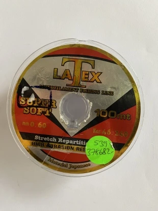 LATEX  0.60 MM 100 METRE MONOFİLAMENT MİSİNA ürün görseli