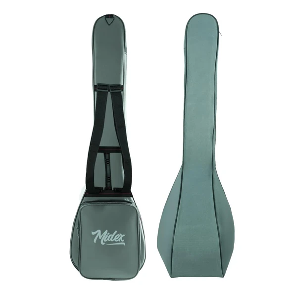 Midex CS-122 Uzun Sap Saz Bağlama Gigbag Çantası Kılıfı Kalın Soft Case ürün görseli