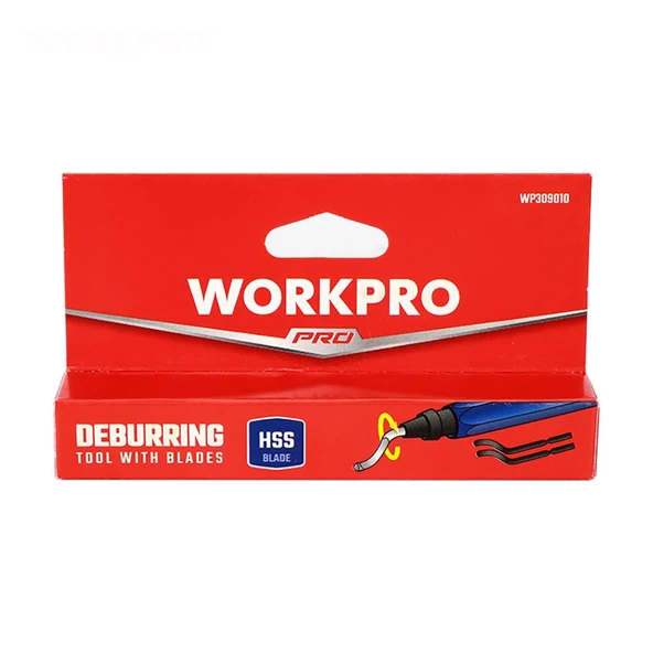 WORKPRO WP309010 Profesyonel Çapak Temizleme Kalemi + 3 Parça Bıçak - Resim 7