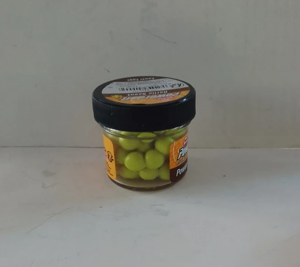 BERKLEY POWERBAİT SARIMSAKLI YUMURTA FOSFOR SARI  ALABALIK YEMİ 54990 - Resim 2