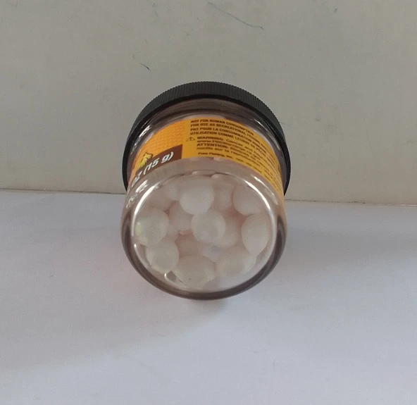 BERKLEY POWERBAİT SARIMSAKLI YUMURTA  BEYAZ RENK ALABALIK YEMİ 54992 ürün görseli