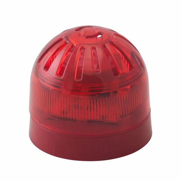 SENS RSF-91 Konvansiyonel Elektronik Flaşörlü Siren (Kırmızı) ürün görseli