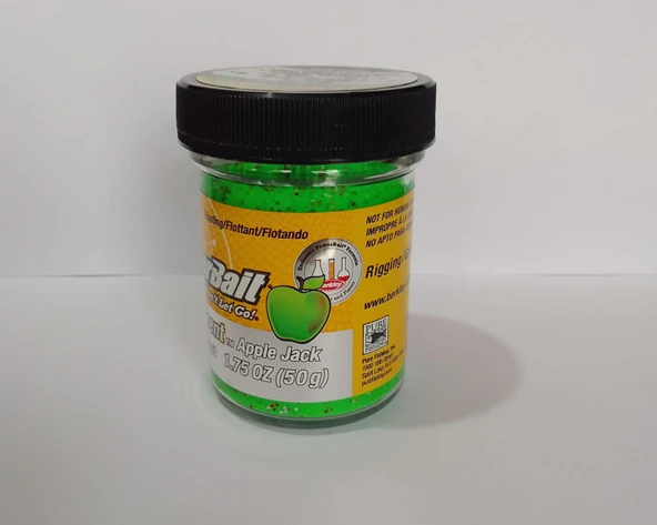 BERKLEY POWERBAİT NATUREL SCENT APPLE JACK 93308 ALABALIK HAMURU ürün görseli