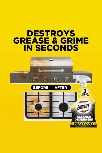 Easy-Off Güçlü Yağ ve Kir Temizleyici 946ML - Resim 4