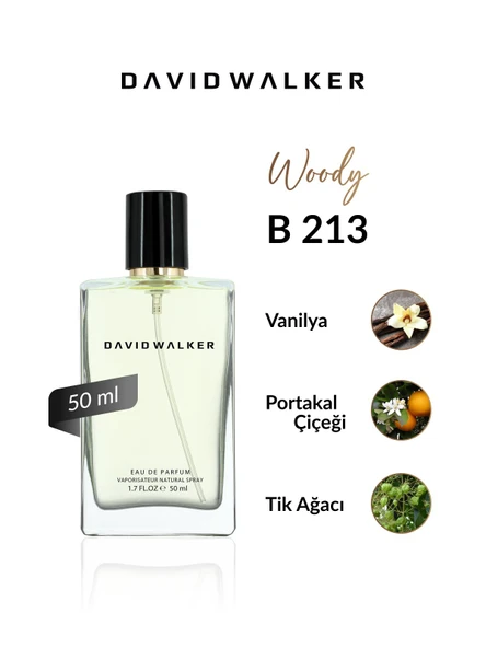 David Walker B213 Roberta 50 ml Kadın Parfüm | Woody ürün görseli 1