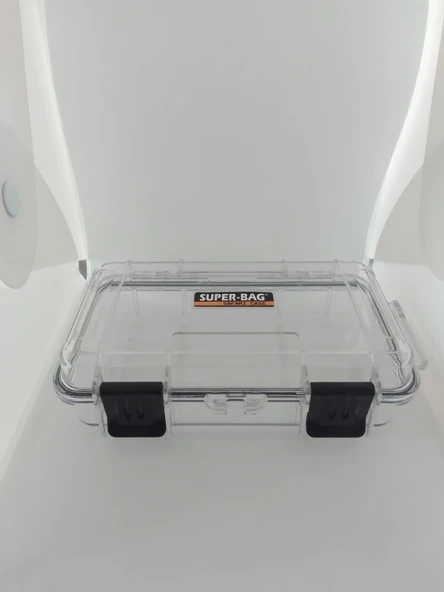 SUPER-BAG SAFARİ ŞEFFAF SAKLAMA KUTUSU SF-1690  ORTA BOY - Resim 3