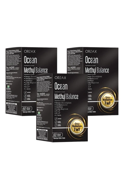 Ocean Methyl Balance 60 Kapsül 3 Adet ürün görseli 1