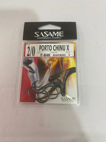 SASAME PORTO CHINU  F-846 NO:2/0 OLTA İĞNESİ ürün görseli