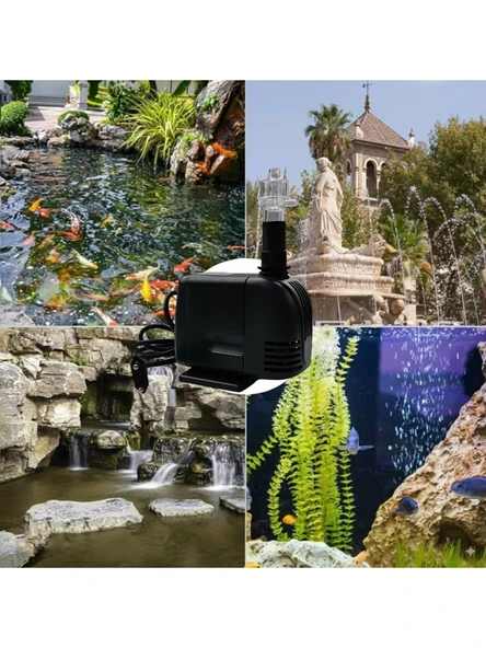 Süs Havuzu Motoru Sump Motor Şelale Motor 2 metre Yüksekliğe Su Yükseltebilir - Resim 5