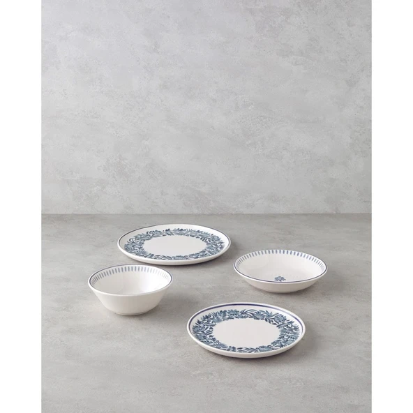 English Home Helis 16 Parça 4 Kişilik Yemek Takımı - Resim 5