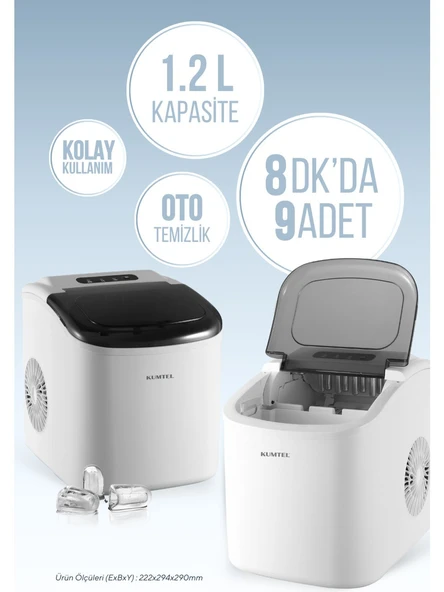 Kumtel HIM-01 Buz Makinesi - Resim 4