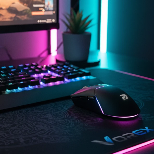 Trio - G602 RGB Gaming Mouse – USB Kablolu Oyuncu Faresi - Resim 3