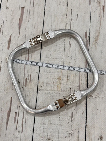 Metal Gizli Çanta Bursu 14 cm (1 Adet) - Resim 4