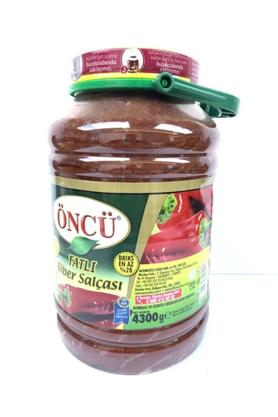Biber Salçası 4300 gr Tatlı ve 4300 gr Acı - Resim 4