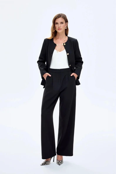 Quzu Bol Paça Kadın Pantolon ürün görseli 1