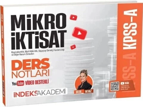 2026 KPSS A Grubu Mikro İktisat Video Ders Notları İndeks Akademi ürün görseli 1