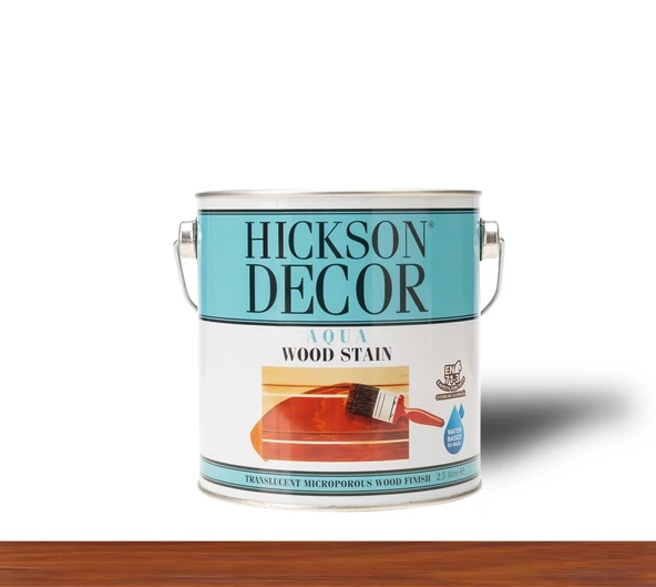 Hickson Decor Ultra Vernikli Ahşap Koruyucu Aqua Su Bazlı Tanatone Kahverengi 2,5 Lt ürün görseli 1