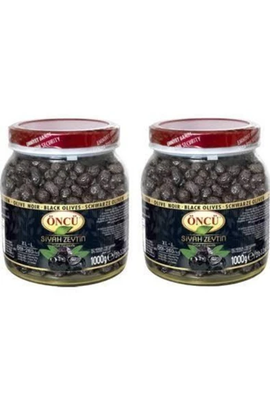 Siyah Sele Zeytin Xl 1000gr X 2adet ürün görseli 1
