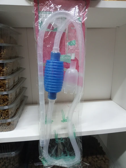 Akvaryum Dip Çekme Sifonu ürün görseli