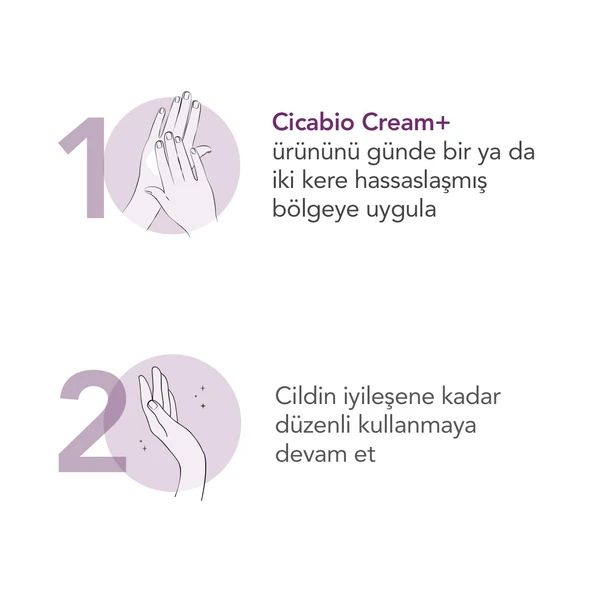 Bioderma Cicabio Creme 100 ml - Resim 4