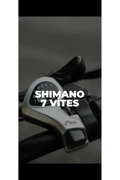 DC20 ELEKTRİKLİ BİSİKLET (SİYAH) - Resim 5