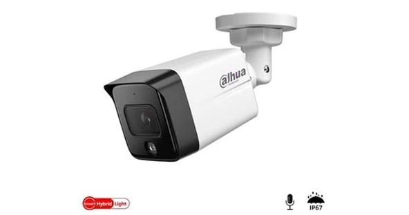 Dahua IPC-HFW1230TC1-SA-0280B-S6 2MP 2.8mm Sesli IP IR Poe Bullet Kamer - Resim 3