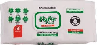 Flyfix Easy Clean Beyaz Sabun Katkılı Yüzey Temizlik Havlusu 50 Yaprak ürün görseli 1