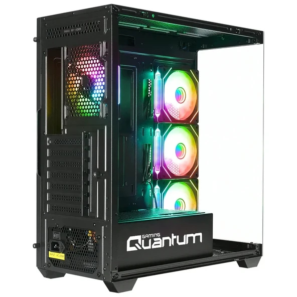 Quantum Gaming AquaRGB HY1916 Intel Ultra 5 225F 32GB DDR5 1TB NVMe SSD RTX 5060 8GB Masaüstü Oyuncu Bilgisayarı - Resim 4
