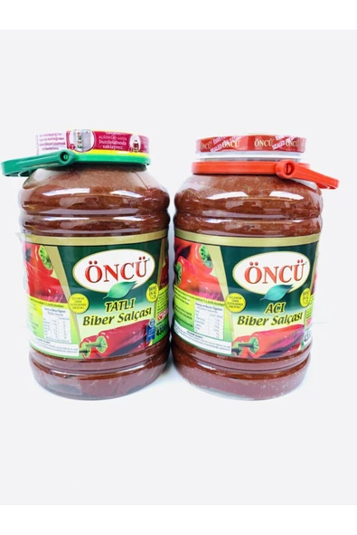 Biber Salçası 4300 gr Tatlı ve 4300 gr Acı ürün görseli