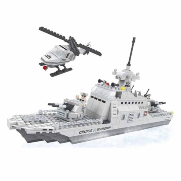 Ausini Askeri Gemi ve Helikopter 402 Parça Lego ürün görseli 1