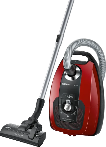 SIEMENS VSC7X300 iQ700 Toz torbalı Süpürge Kırmızı ürün görseli