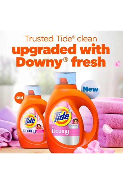 Tide Ultra Downy Sıvı Çamaşır Deterjanı 94 Yıkama 3.9LT - Resim 3