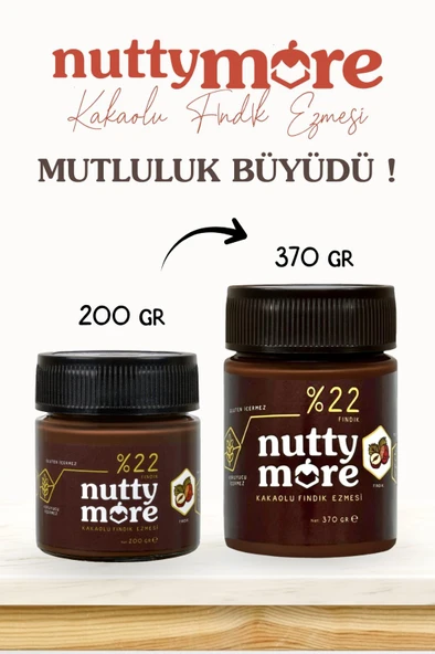 Nutty More Fındık Ezmesi Mutluluk Paketi - 5