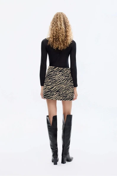 Quzu Desenli Etek - Resim 5