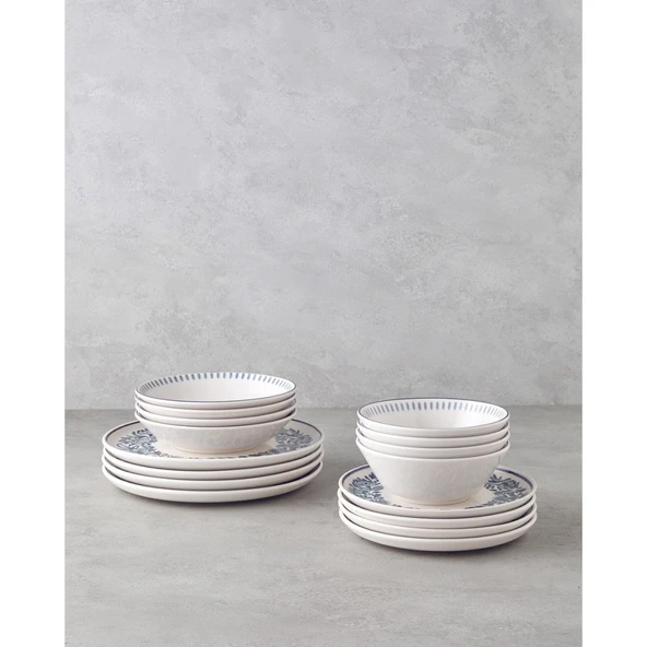 English Home Helis 16 Parça 4 Kişilik Yemek Takımı - Resim 7