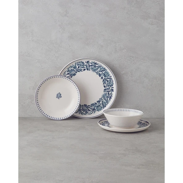 English Home Helis 16 Parça 4 Kişilik Yemek Takımı - Resim 4