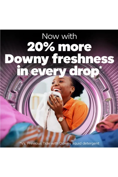 Tide Ultra Downy Sıvı Çamaşır Deterjanı 94 Yıkama 3.9LT - Resim 5