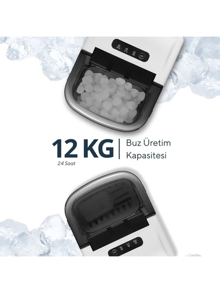 Kumtel HIM-01 Buz Makinesi - Resim 5