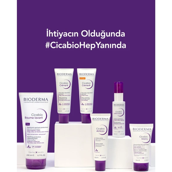 Bioderma Cicabio Creme SPF50+ 40 ml - Resim 7