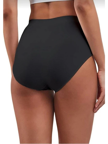 Elit Life 811 ( A-01 ) Bayan Yüksek Bel Dikişsiz Esnek Slip Külot Tekli - Resim 2