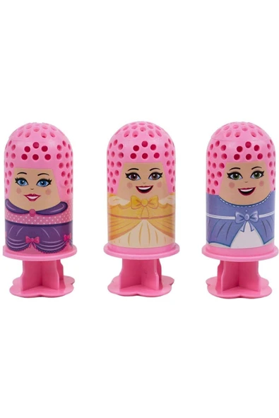 Glitter Princess Hair Studio Oyun Hamuru Seti | Prenses Kuaför Eğlencesi! - Resim 4