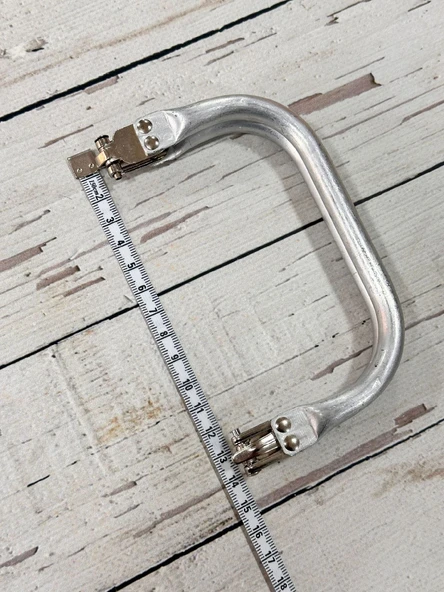 Metal Gizli Çanta Bursu 14 cm (1 Adet) - Resim 6