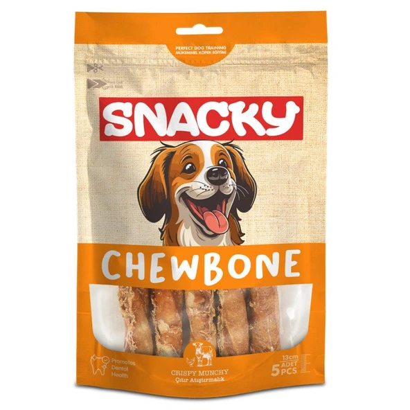 Snacky Çıtır Munchy Köpek Ödül 5li 100 gr ürün görseli 1