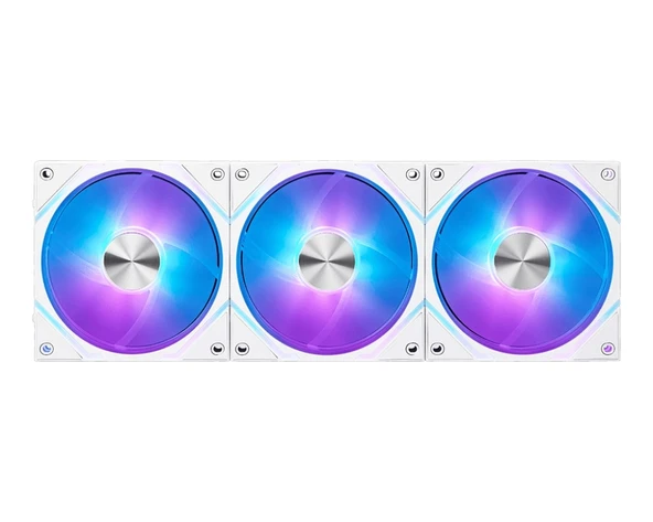 MSI MPG EZ120 ARGB WHITE-3W 3IN1 BEYAZ KASA FANI ürün görseli 1