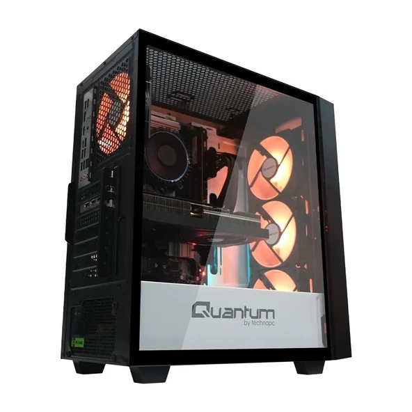Quantum Gaming TitanBlue TB1111 Intel Ultra 5 225F 16GB DDR5 512GB NVMe RTX 4060 8GB Freedos Gaming Masaüstü Bilgisayar - Resim 4