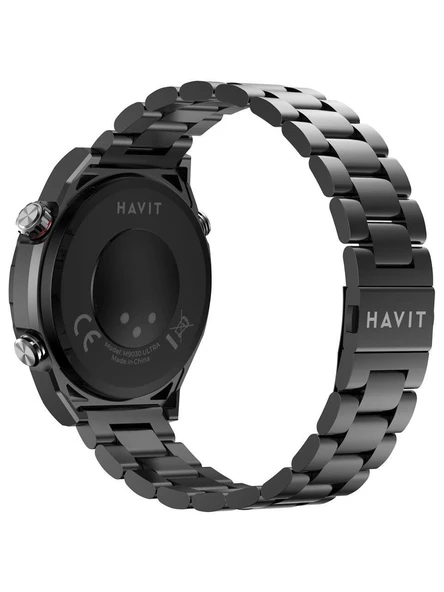 Havit M9030 ULTRA Amoled Akıllı Saat Metal Kordon - Sesli Telefon Görüşmesi - Resim 5