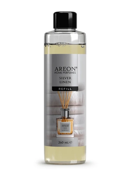 Areon Home Perfume Classic Refill 260 ml Silver Linen ürün görseli